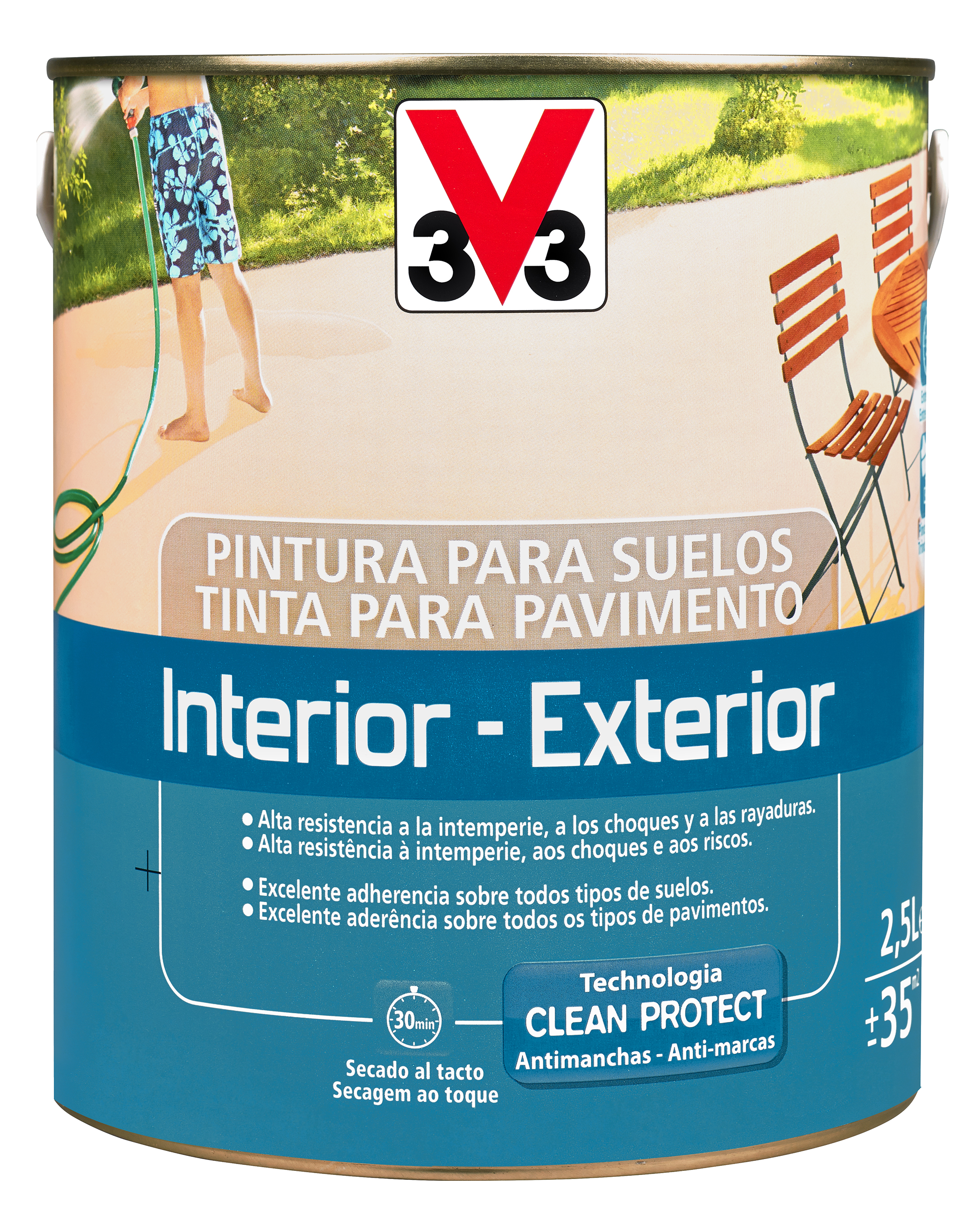 Tinta para Pavimento Interior-Exterior 