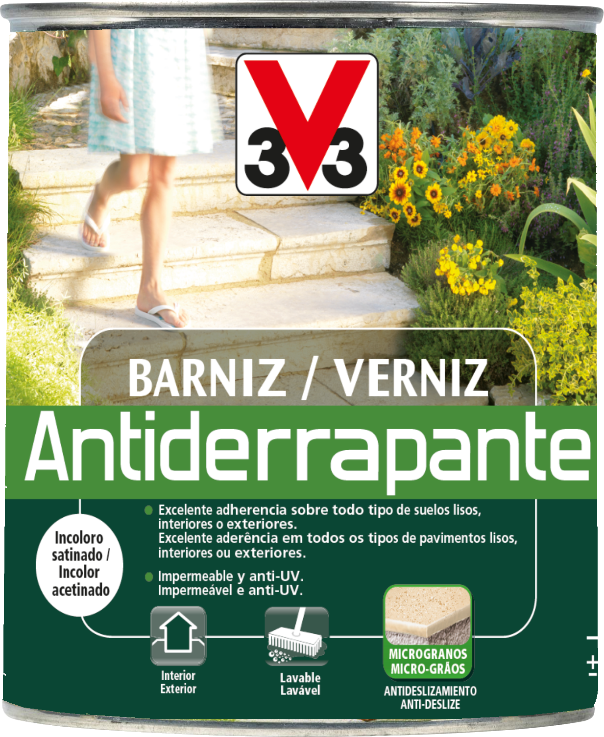 Verniz Antiderrapante