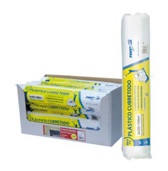 Cobertura plástica em rolo 2 50 m Brico HDPE