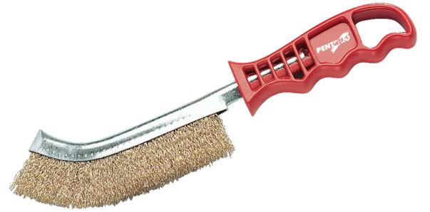 Escova de arame rigidez média