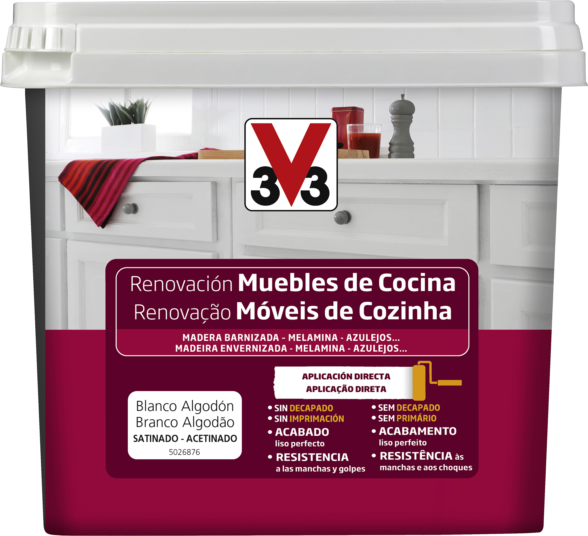 Esmalte Móveis de Cozinha 