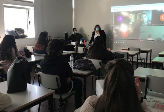 argatintas conversou com alunos do AE D. Sancho I