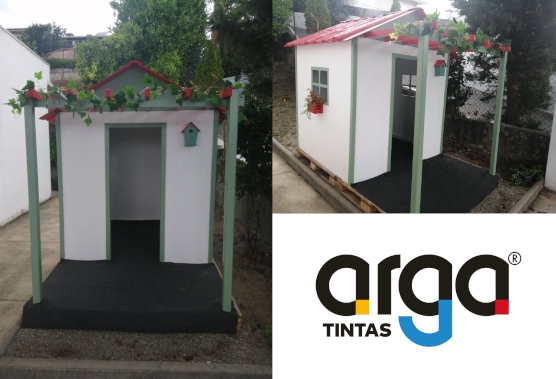 argatintas no Jardim de Infância de Vale de S.Cosme