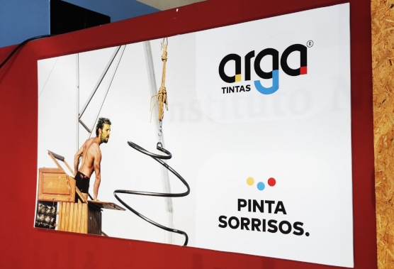 argatintas no apoio às Artes Circenses